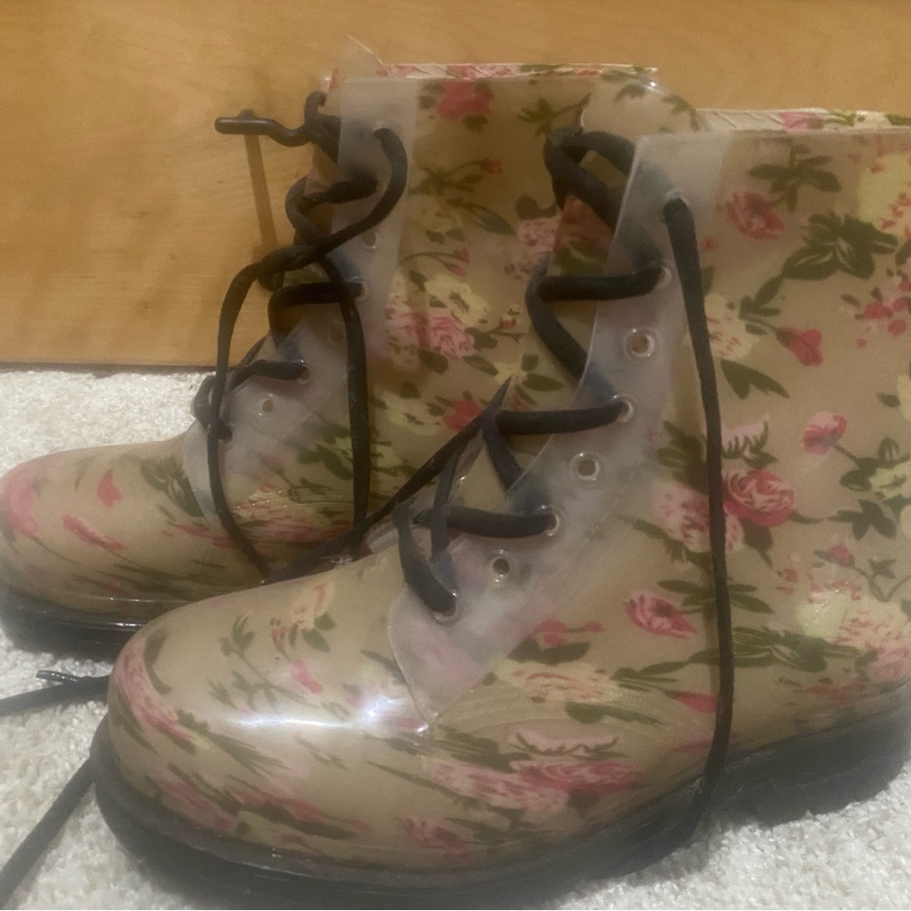 Rubber boots